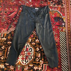 100% SILK Prada Pants (drawstring)